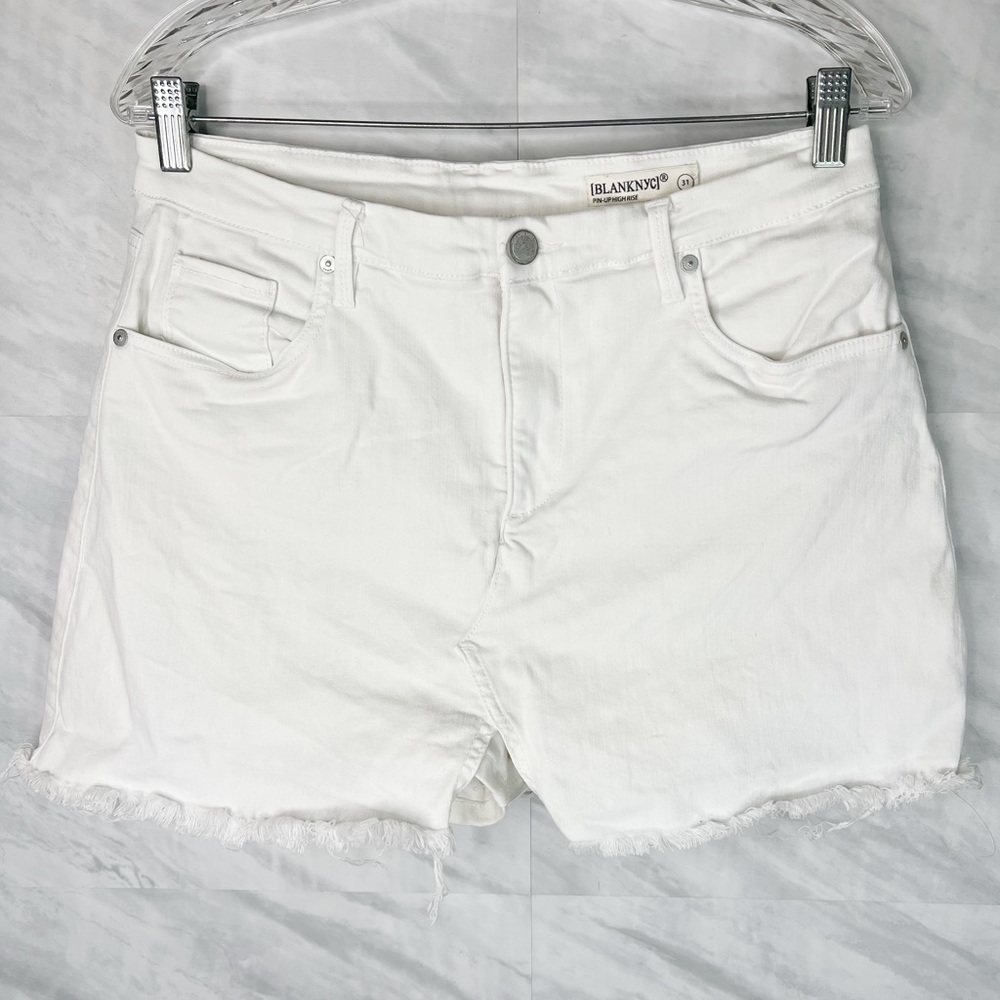 Blank NYC Pin-Up High Rise Denim Skort 31
